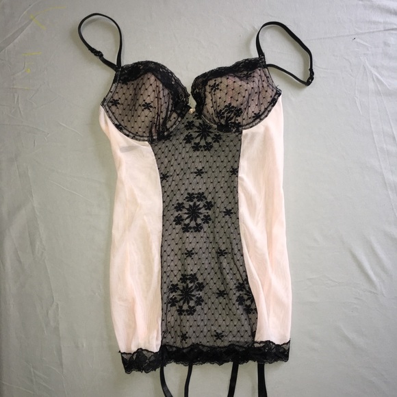 Pink and Black lingerie size L - Picture 2 of 6